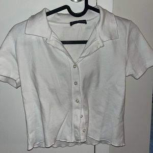 Brandy Melville cropped Button up